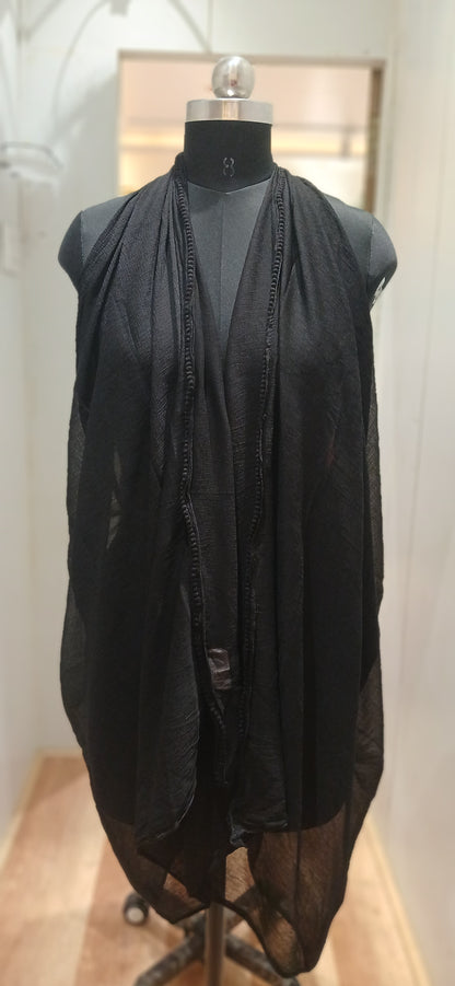 Chiffon Dupatta with Lace Border – Elegant Lightweight Dupatta for Women