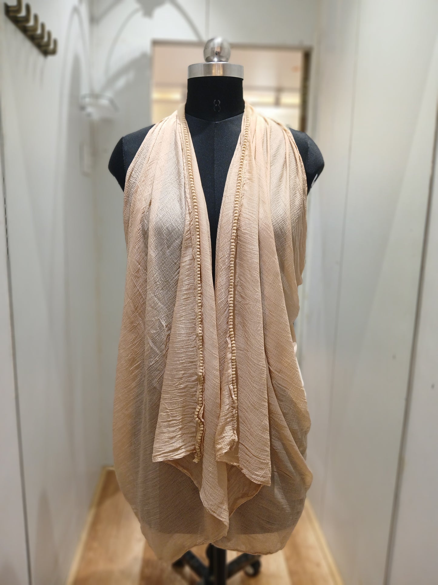 Chiffon Dupatta with Lace Border – Elegant Lightweight Dupatta for Women