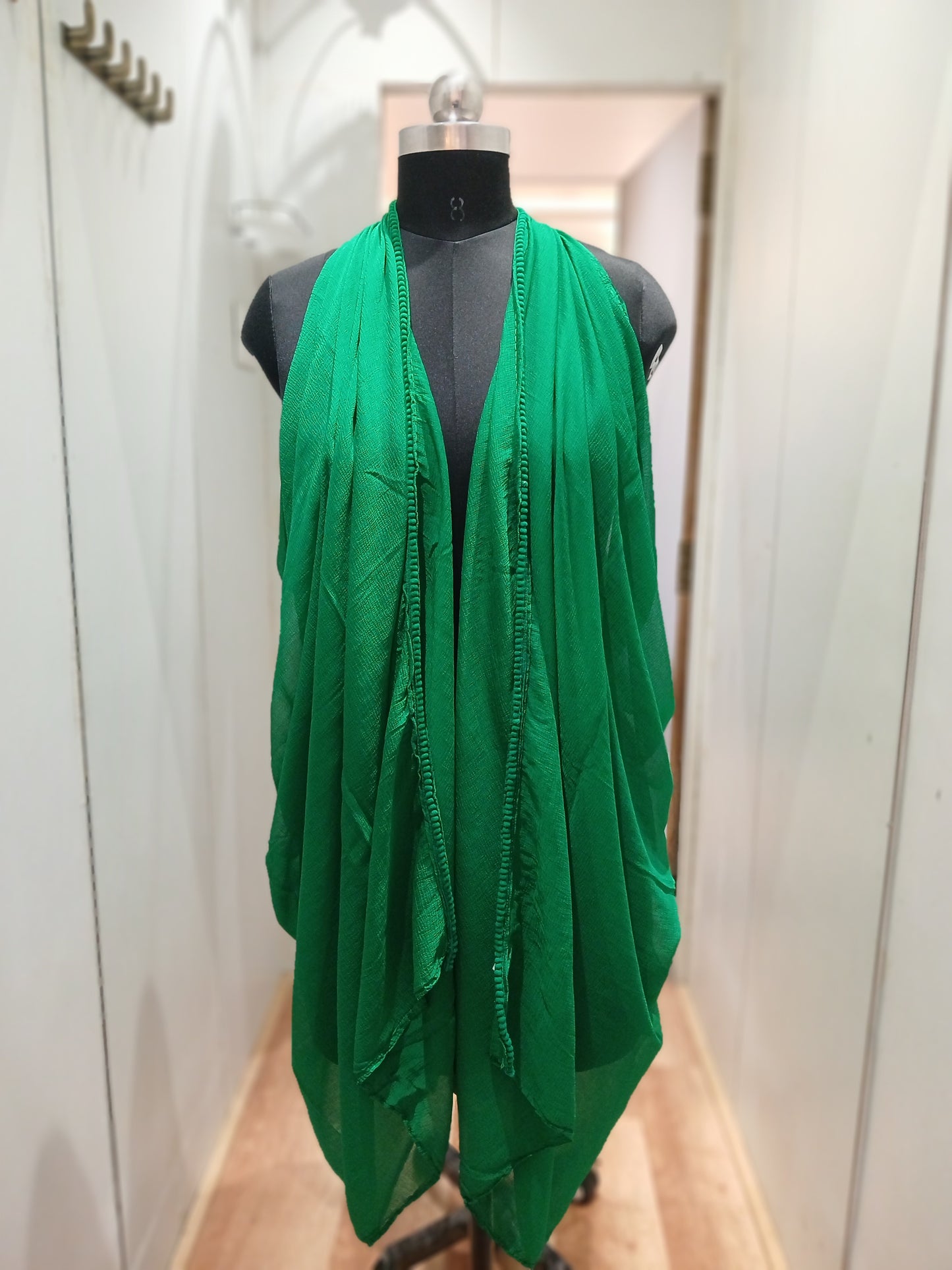 Chiffon Dupatta with Lace Border – Elegant Lightweight Dupatta for Women