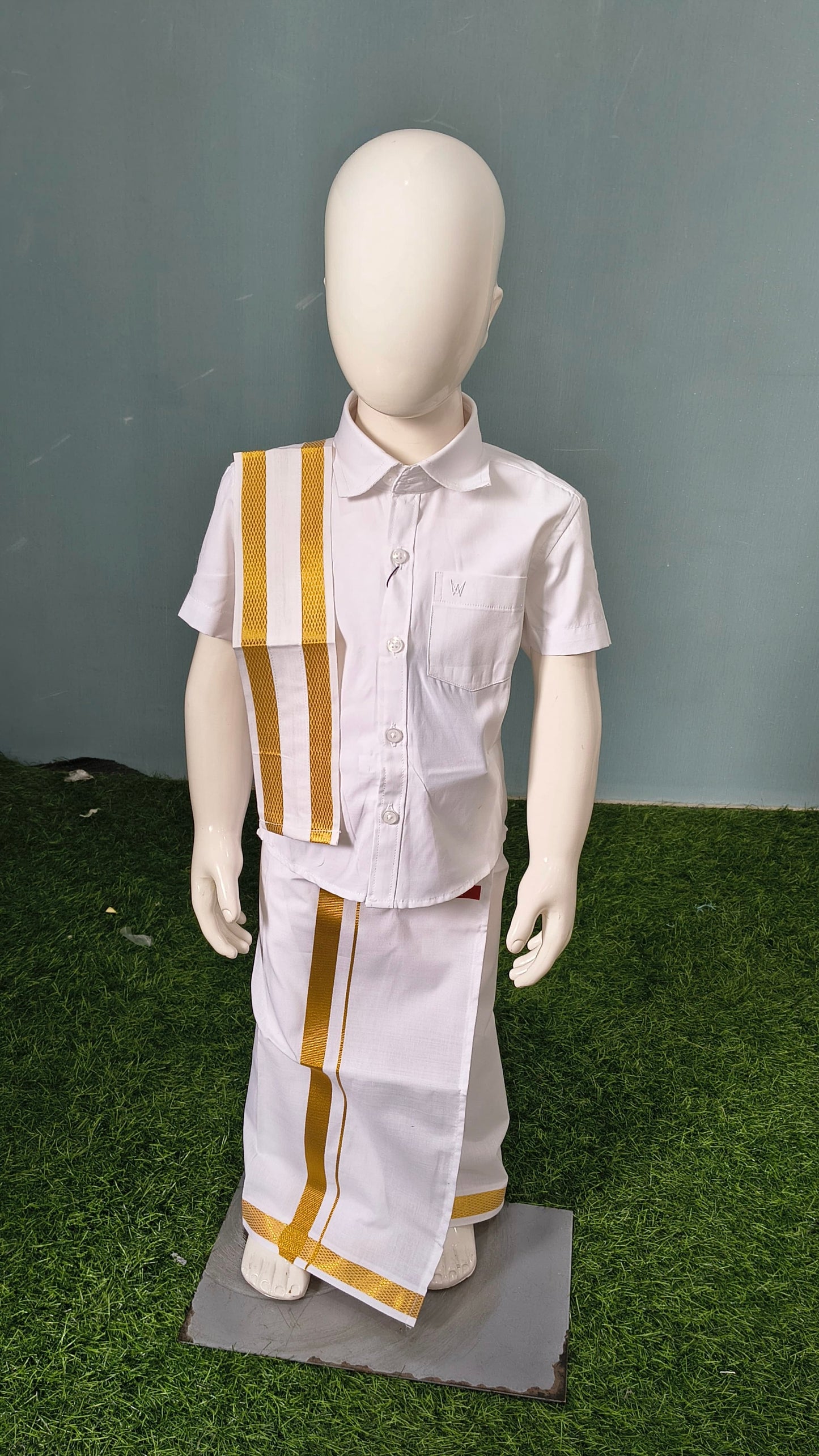 Dhotis & shirt