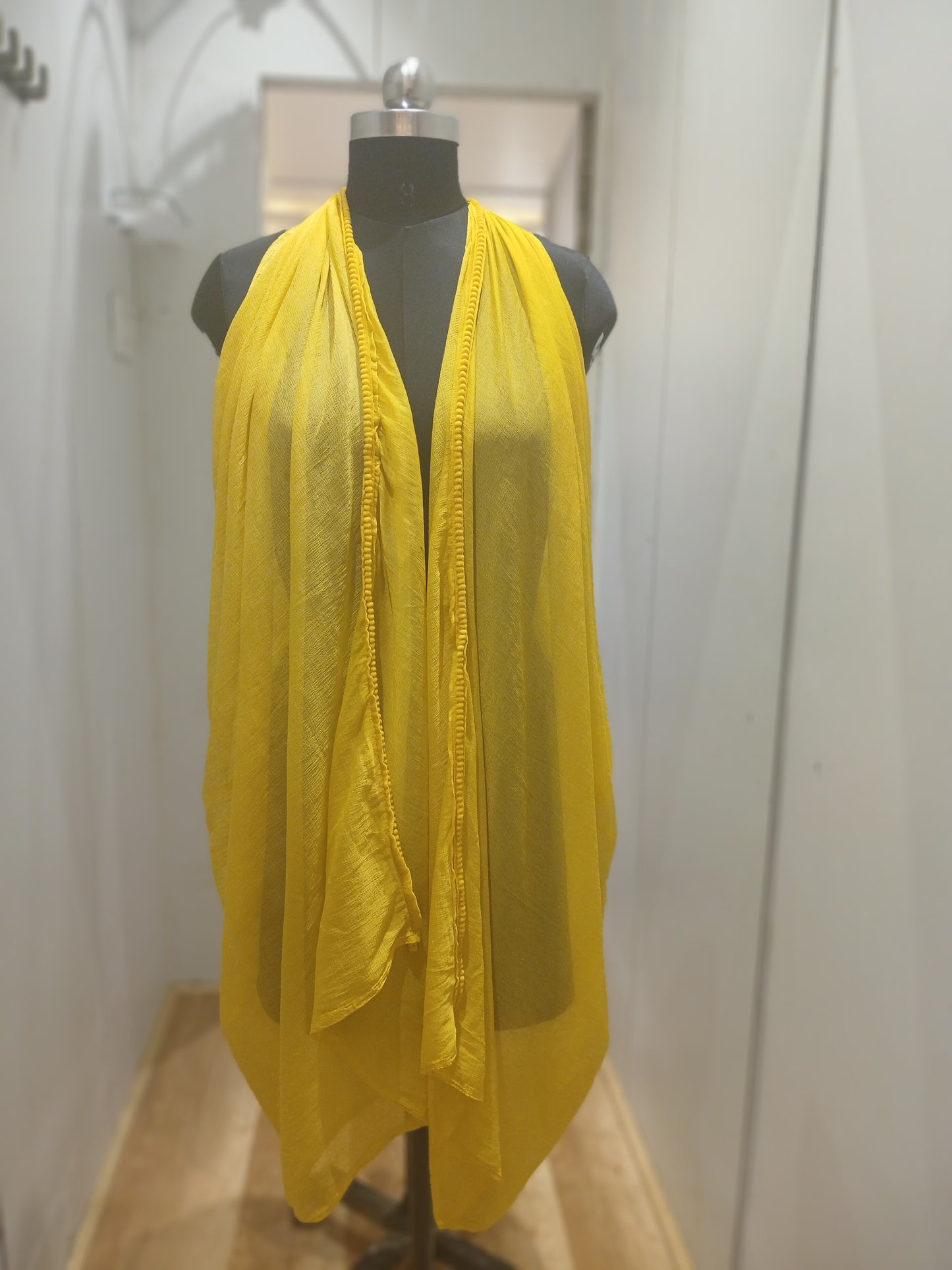 Chiffon Dupatta with Lace Border – Elegant Lightweight Dupatta for Women